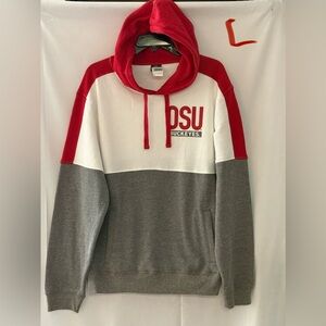 OSU Buckeyes Red and Gray Hoodie